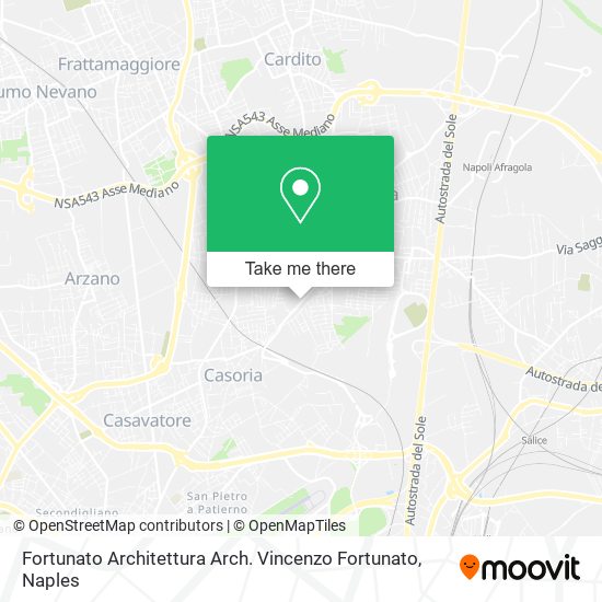 Fortunato Architettura Arch. Vincenzo Fortunato map