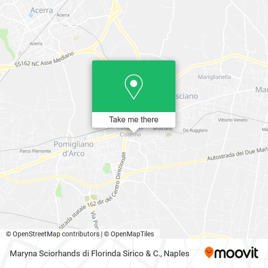 Maryna Sciorhands di Florinda Sirico & C. map