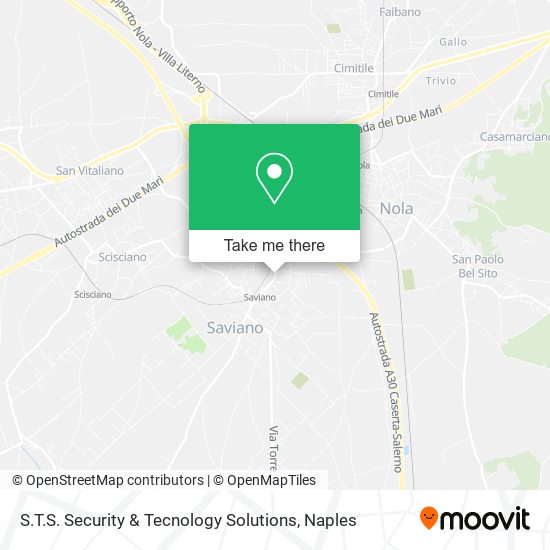 S.T.S. Security & Tecnology Solutions map