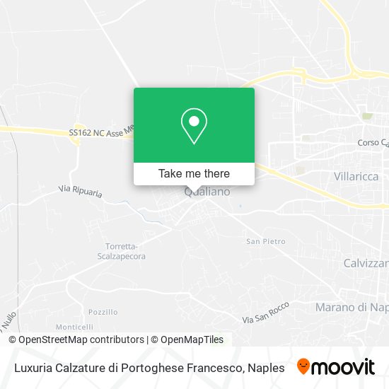 Luxuria Calzature di Portoghese Francesco map