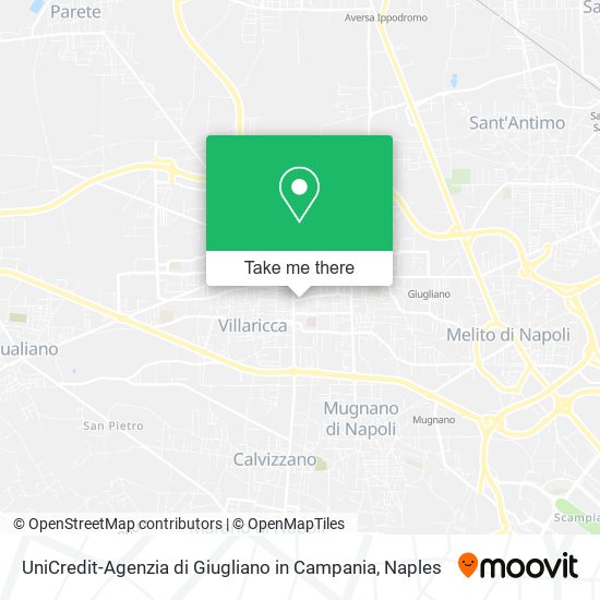 UniCredit-Agenzia di Giugliano in Campania map