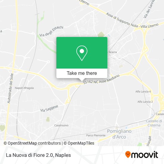 La Nuova di Fiore 2.0 map