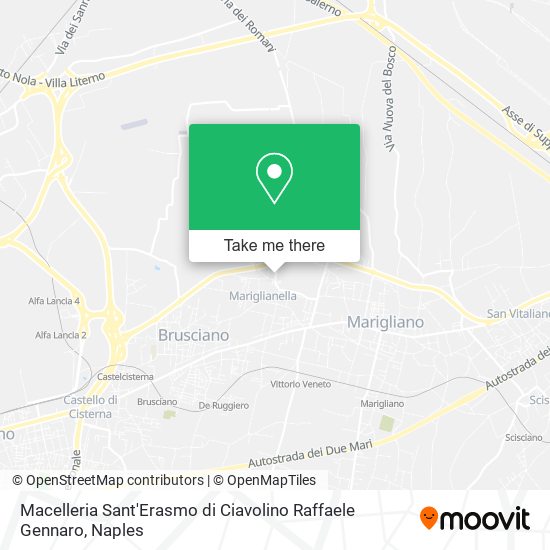 Macelleria Sant'Erasmo di Ciavolino Raffaele Gennaro map
