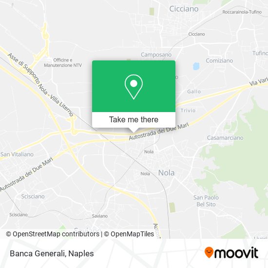 Banca Generali map