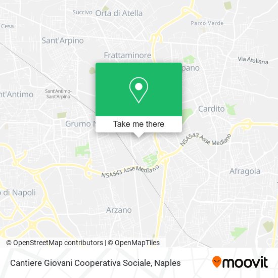 Cantiere Giovani Cooperativa Sociale map