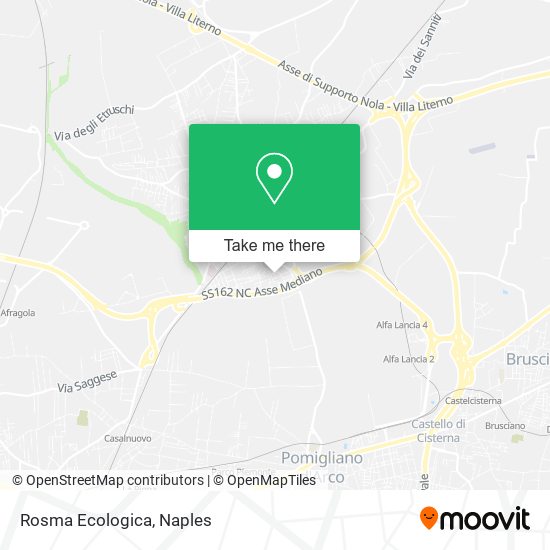 Rosma Ecologica map