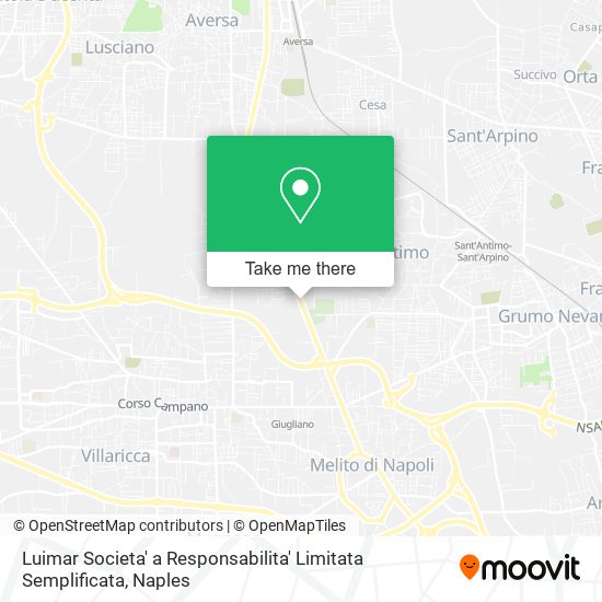 Luimar Societa' a Responsabilita' Limitata Semplificata map