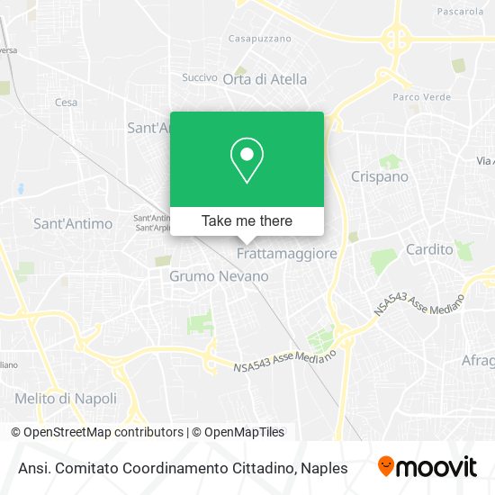 Ansi. Comitato Coordinamento Cittadino map
