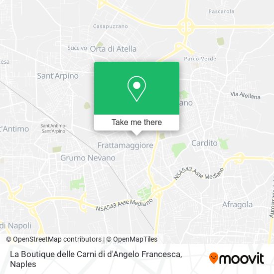 La Boutique delle Carni di d'Angelo Francesca map