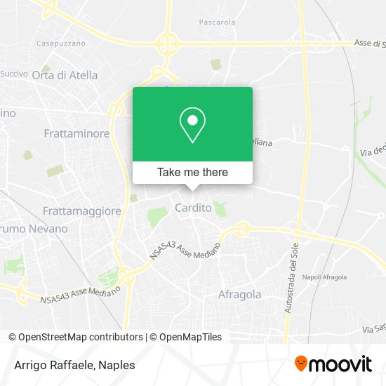 Arrigo Raffaele map