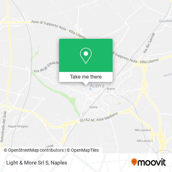 Light & More Srl S map