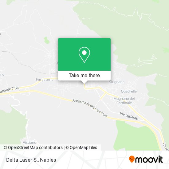 Delta Laser S. map