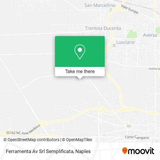 Ferramenta Av Srl Semplificata map