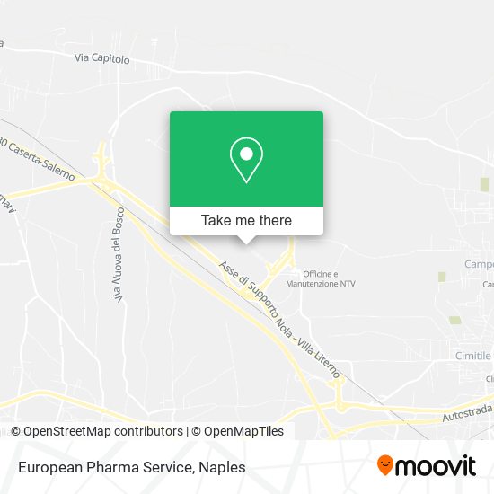 European Pharma Service map