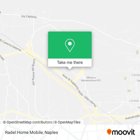 Radel Home Mobile map