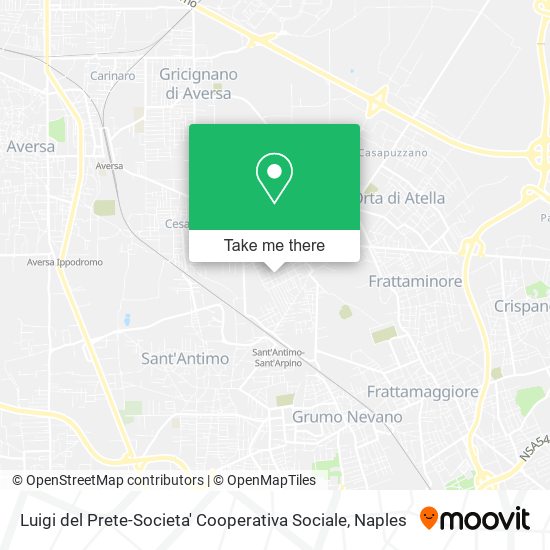 Luigi del Prete-Societa' Cooperativa Sociale map