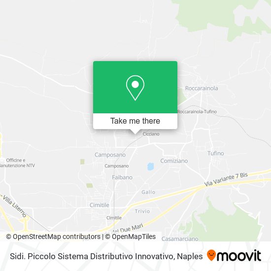 Sidi. Piccolo Sistema Distributivo Innovativo map