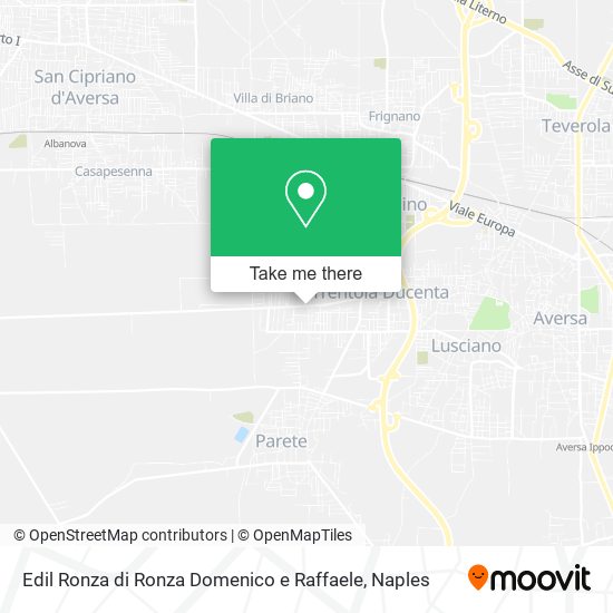Edil Ronza di Ronza Domenico e Raffaele map