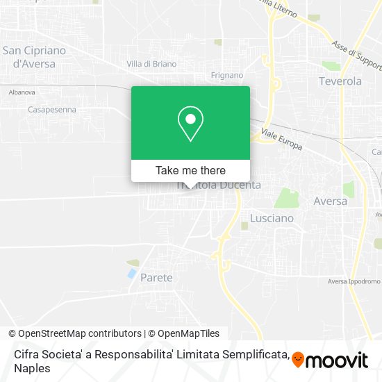 Cifra Societa' a Responsabilita' Limitata Semplificata map
