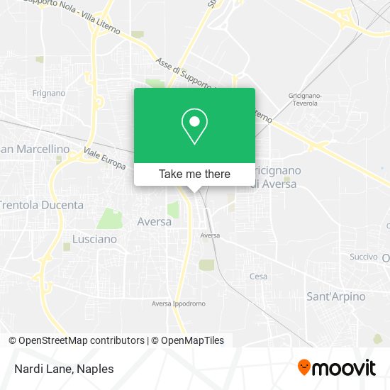 Nardi Lane map