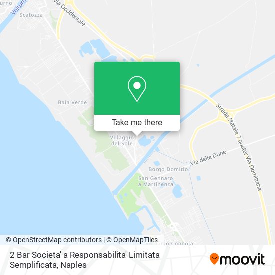 2 Bar Societa' a Responsabilita' Limitata Semplificata map