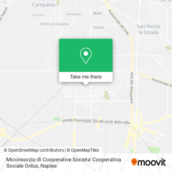 Miconsorzio di Cooperative Societa' Cooperativa Sociale Onlus map