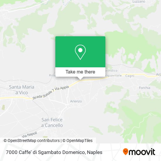 7000 Caffe' di Sgambato Domenico map