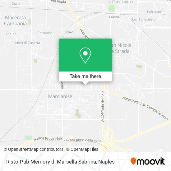 Risto-Pub Memory di Marsella Sabrina map