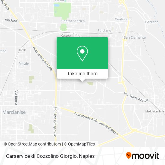 Carservice di Cozzolino Giorgio map