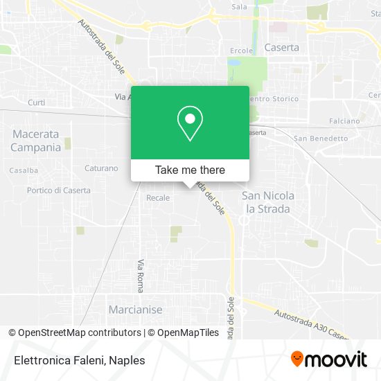 Elettronica Faleni map