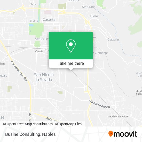 Busine Consulting map