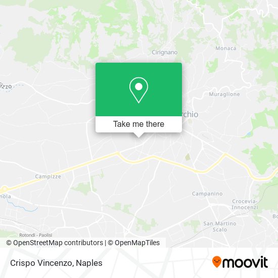 Crispo Vincenzo map
