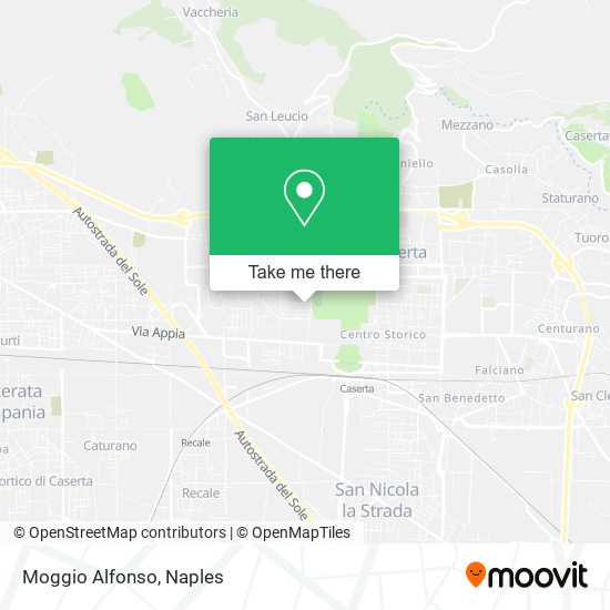 Moggio Alfonso map