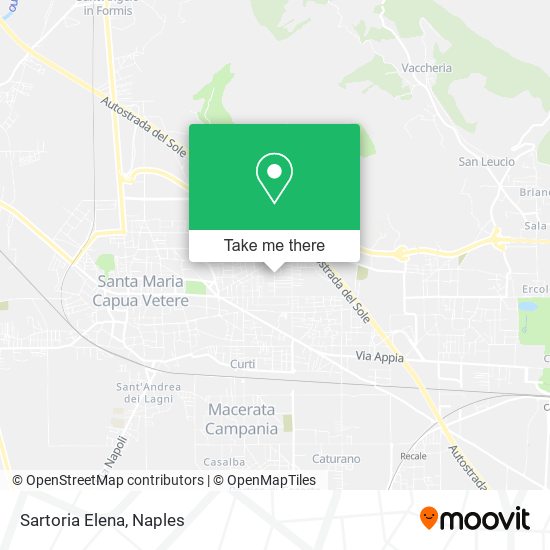 Sartoria Elena map