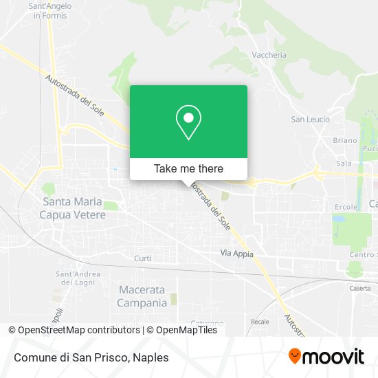 Comune di San Prisco map