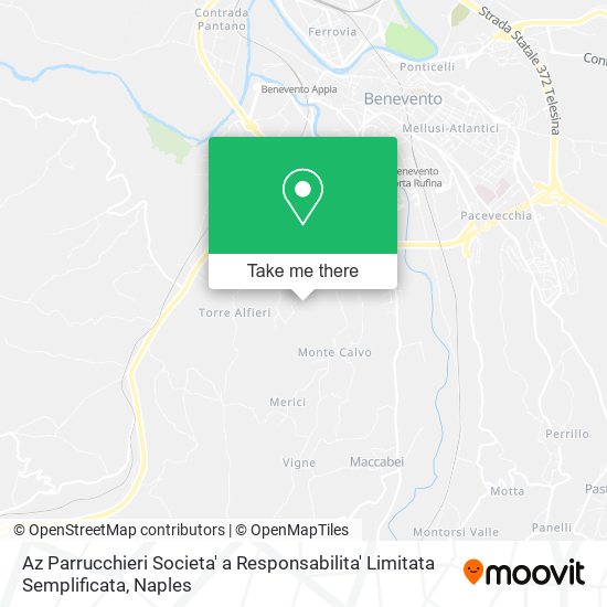 Az Parrucchieri Societa' a Responsabilita' Limitata Semplificata map