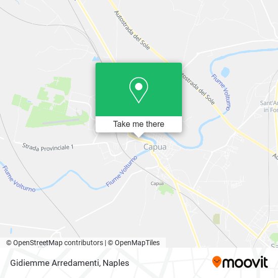 Gidiemme Arredamenti map