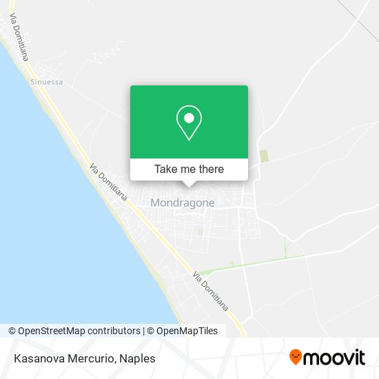 Kasanova Mercurio map
