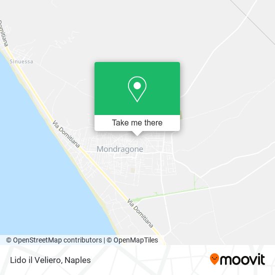 Lido il Veliero map
