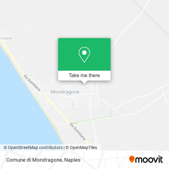 Comune di Mondragone map