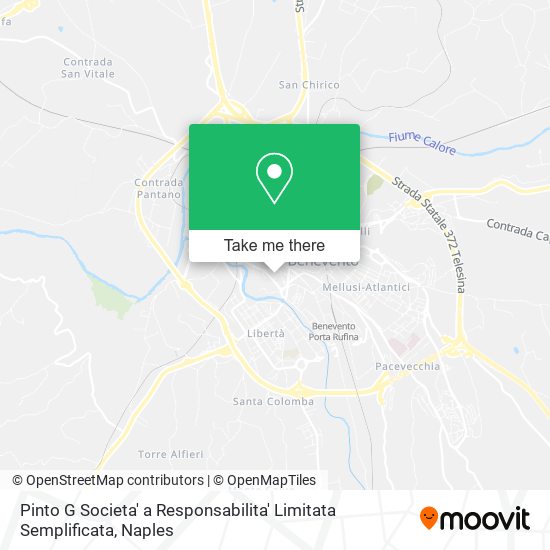 Pinto G Societa' a Responsabilita' Limitata Semplificata map