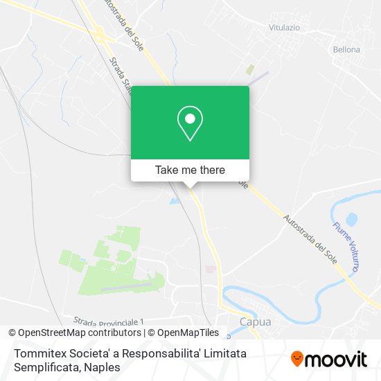 Tommitex Societa' a Responsabilita' Limitata Semplificata map