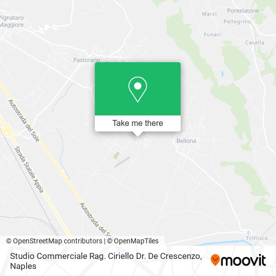 Studio Commerciale Rag. Ciriello Dr. De Crescenzo map
