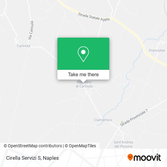 Cirella Servizi S map