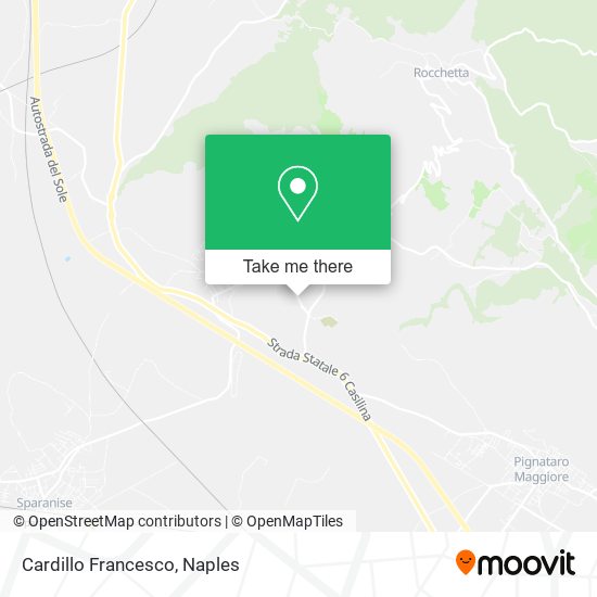 Cardillo Francesco map