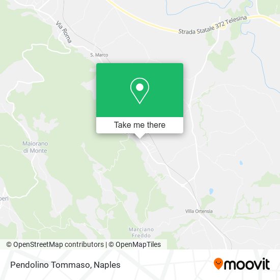Pendolino Tommaso map