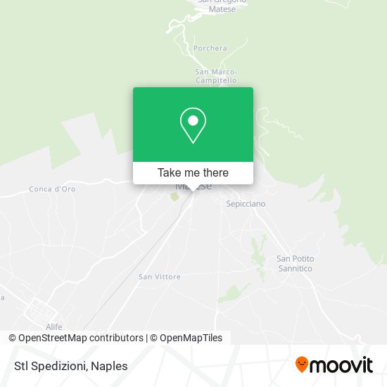 Stl Spedizioni map