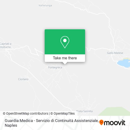 Guardia Medica - Servizio di Continuità Assistenziale map