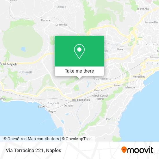 Via Terracina  221 map