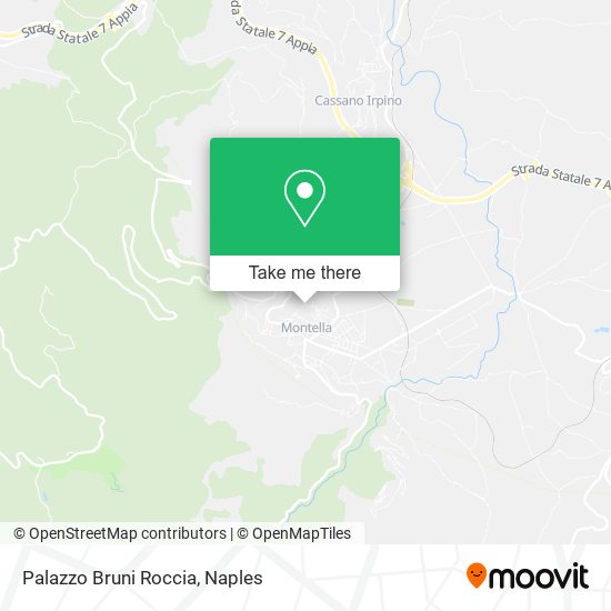 Palazzo Bruni Roccia map